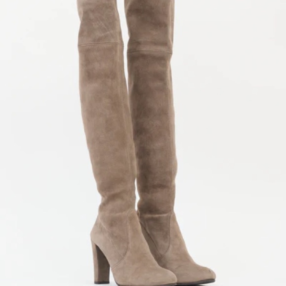 Stuart Weitzmen Highland Topo Suade Boots